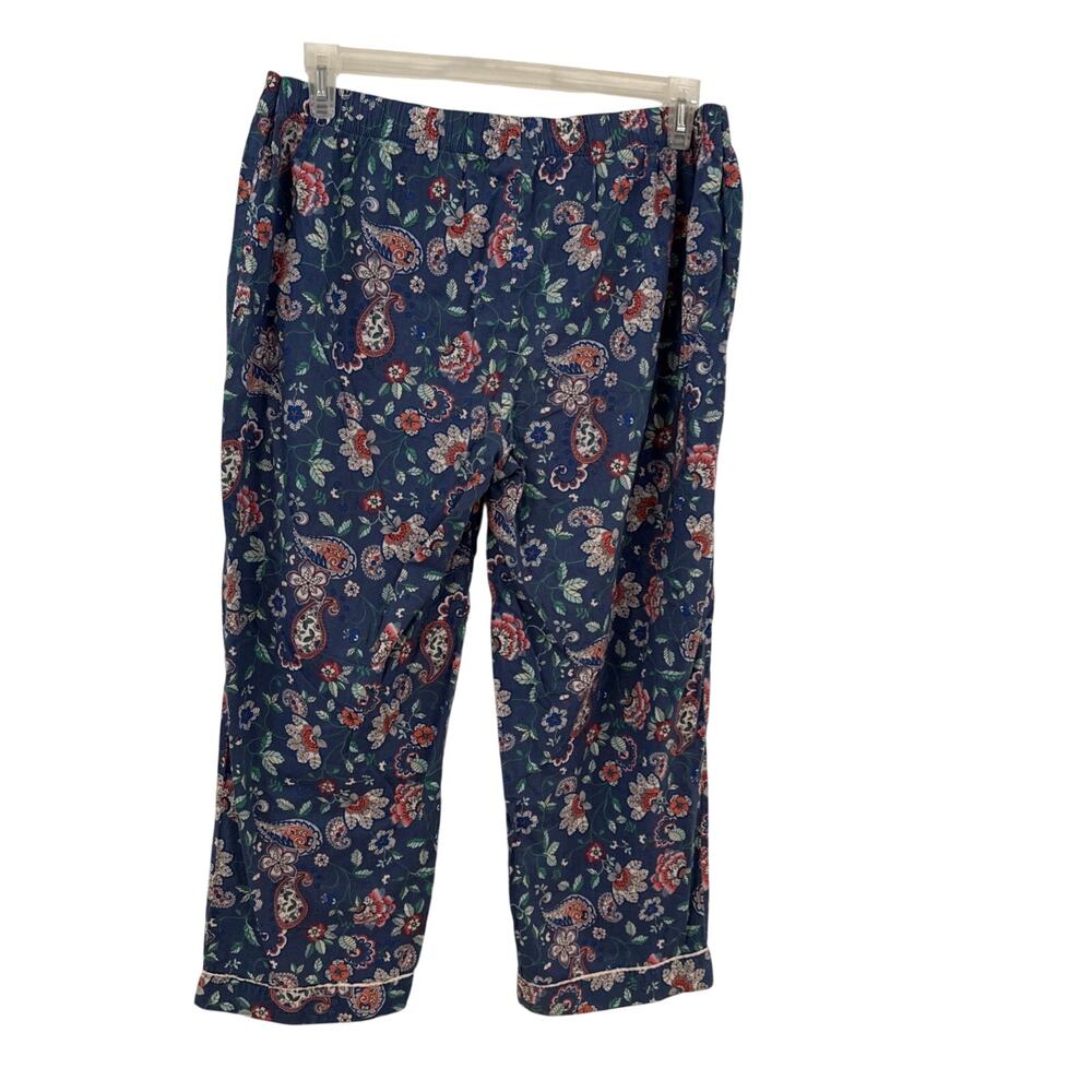 Liz Claiborne women's floral and paisley print pajamas Contrasting Size X - Picture 4 of 7